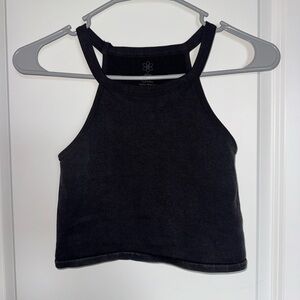 Black Crop Top
